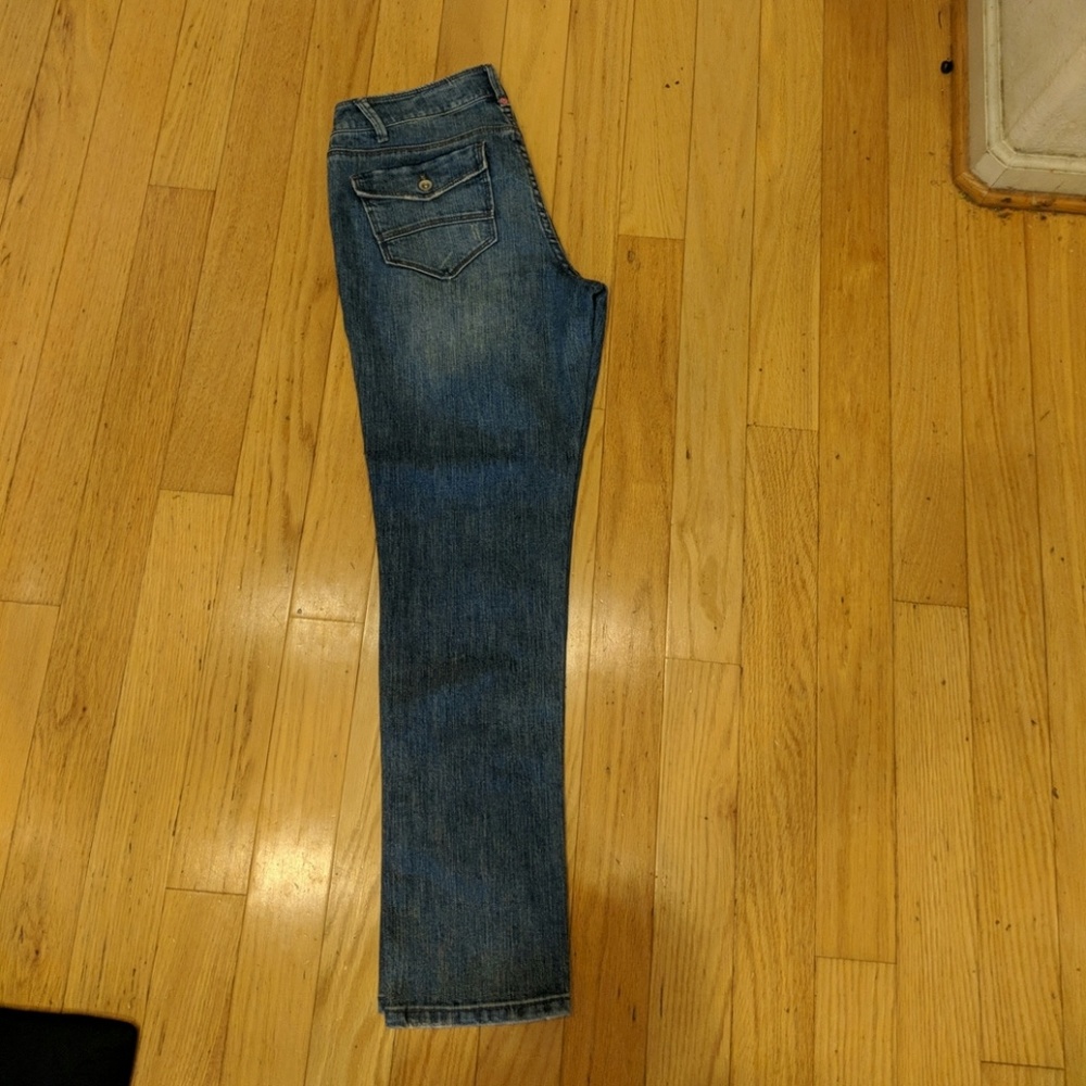 DKNY Petites distressed jeans size 10p
